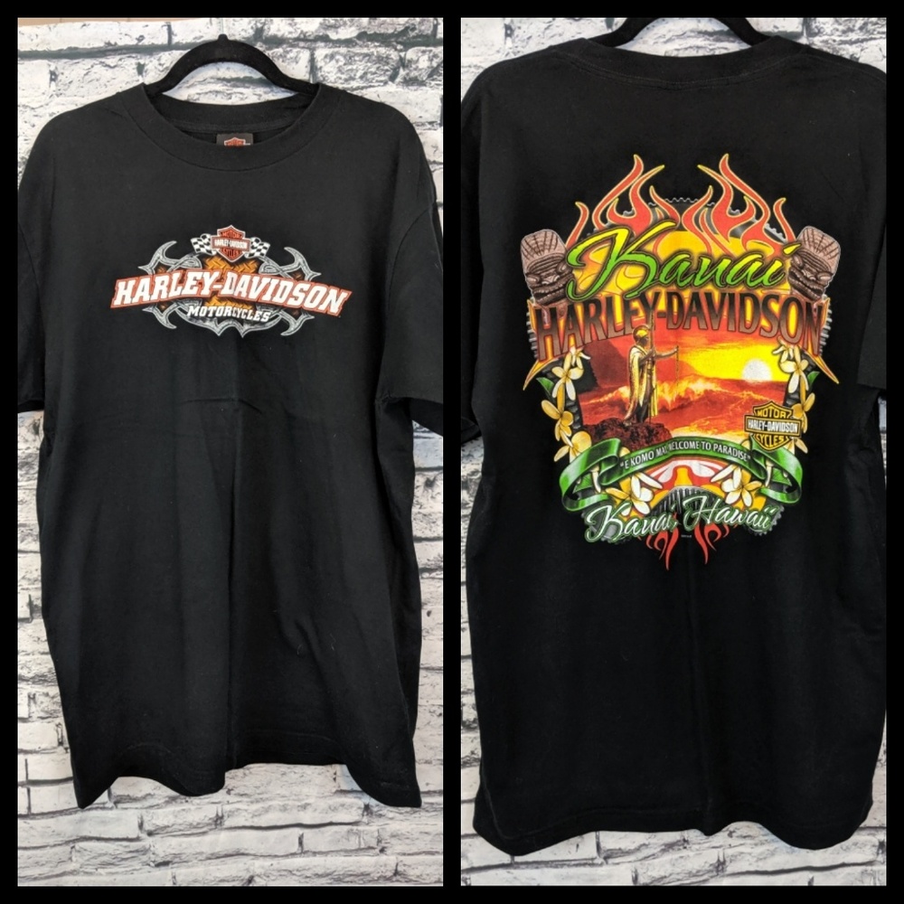2008 Kauai Harley Davidson T-SHIRT
